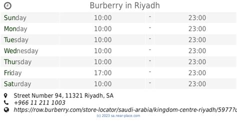 Burberry riyadh cks